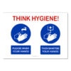 Hand Hygiene Awareness Stickers