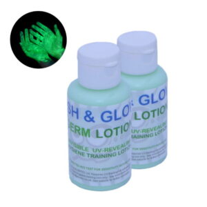 uv germ hygiene training lotion 2 x 50ml