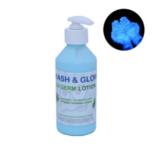 uv germ blue hygiene training lotion 250ml