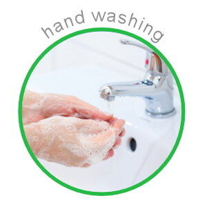 point of hand washing
