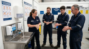 hand hygiene for coshh