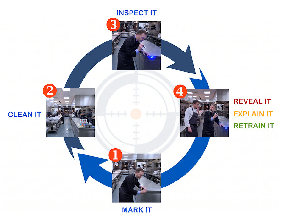checkpoint UV tracer system in SFBB use