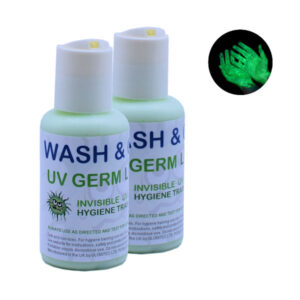 uv germ hygiene training lotion 2 x 50ml