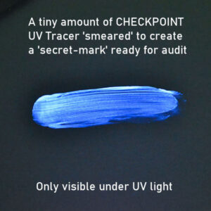 checkpoint tracer under uv light