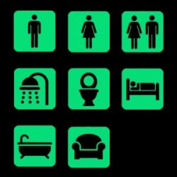 NIGHT SIGNS Room Finders