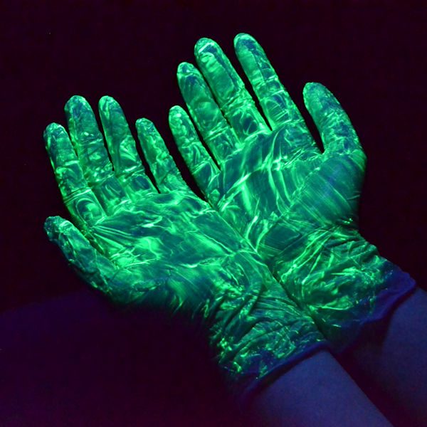 glove green glow 600