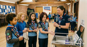 hand hygiene kit for scouts & girlguiding groups