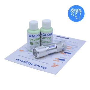 WASH & GLOW glove hygiene Training kit
