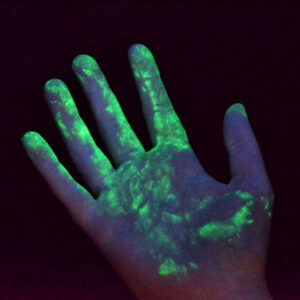 wash & glow glove hygiene training kit