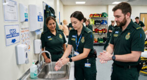 hand hygiene for paramedics